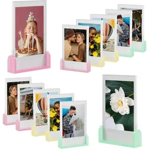 Polaroid Frame, Instax Frame for Photos, 2x3 Picture Frames for Polaroid Fujifilm Instax Mini Film, Small Wallet Size Picture Frame, Mini Size  Photo Frame (12 Pack)
