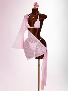 Women's Fashion Three-Piece Separated Swimsuit Set