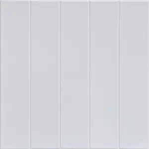 A La Maison Ceilings Beadboard 20 in x 20 in Decorative Styrofoam Glue-up Ceiling Tiles - #R 104 - (Pack of 96) / 259 sqft