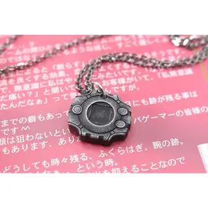 Digimon Digivice Locket - Digimon Adventure Mechanical Hand Pendant Crystal Pendant