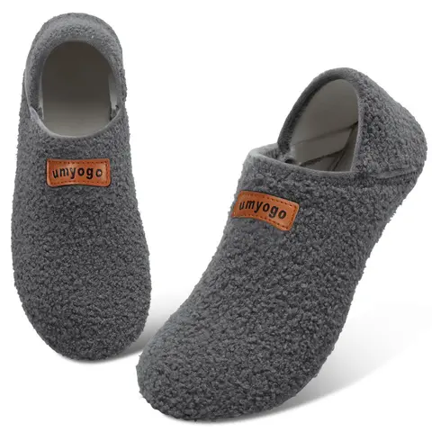 Women's Cotton House Slippers - Anti-Slip Indoor Shoes with Soft Lining, Lightweight Warm Fuzzy Footwear for Bedroom, Ideal Gift for Women (Also Fits Men for Travel Comfort), Slippers For Women, Anti Slip Women's Fashion Slippers
