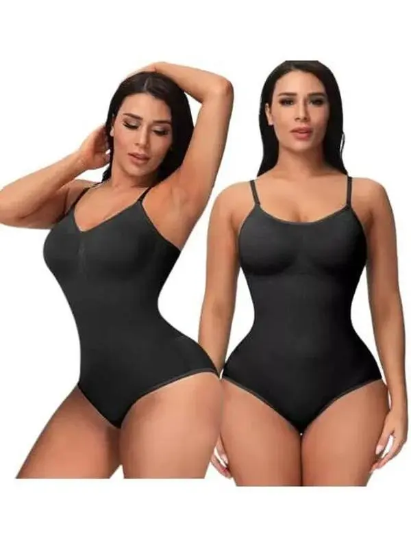 Plus-size one-piece waist-cinching, butt-lifting, tummy-tucking, sexy strapless bra shapewear