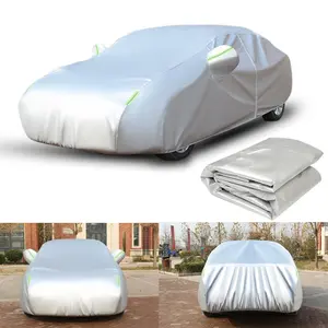 Sedans up to 200, Full Car Cover Waterproof All Weather Protection Anti-UV Rain Snow Anti Scratch