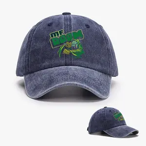Legendary hip-hop artist MF DOOM--Cotton Washed baseball cap