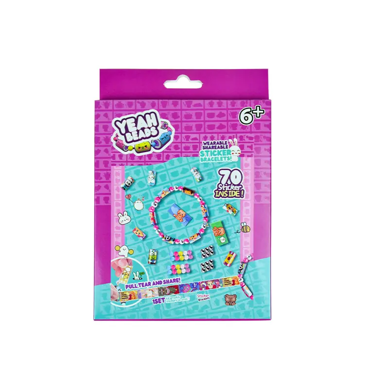 Sticker Bracelets for Children Creative Sticker Bracelets Fun Parent-Child DIY Sticker Bracelets