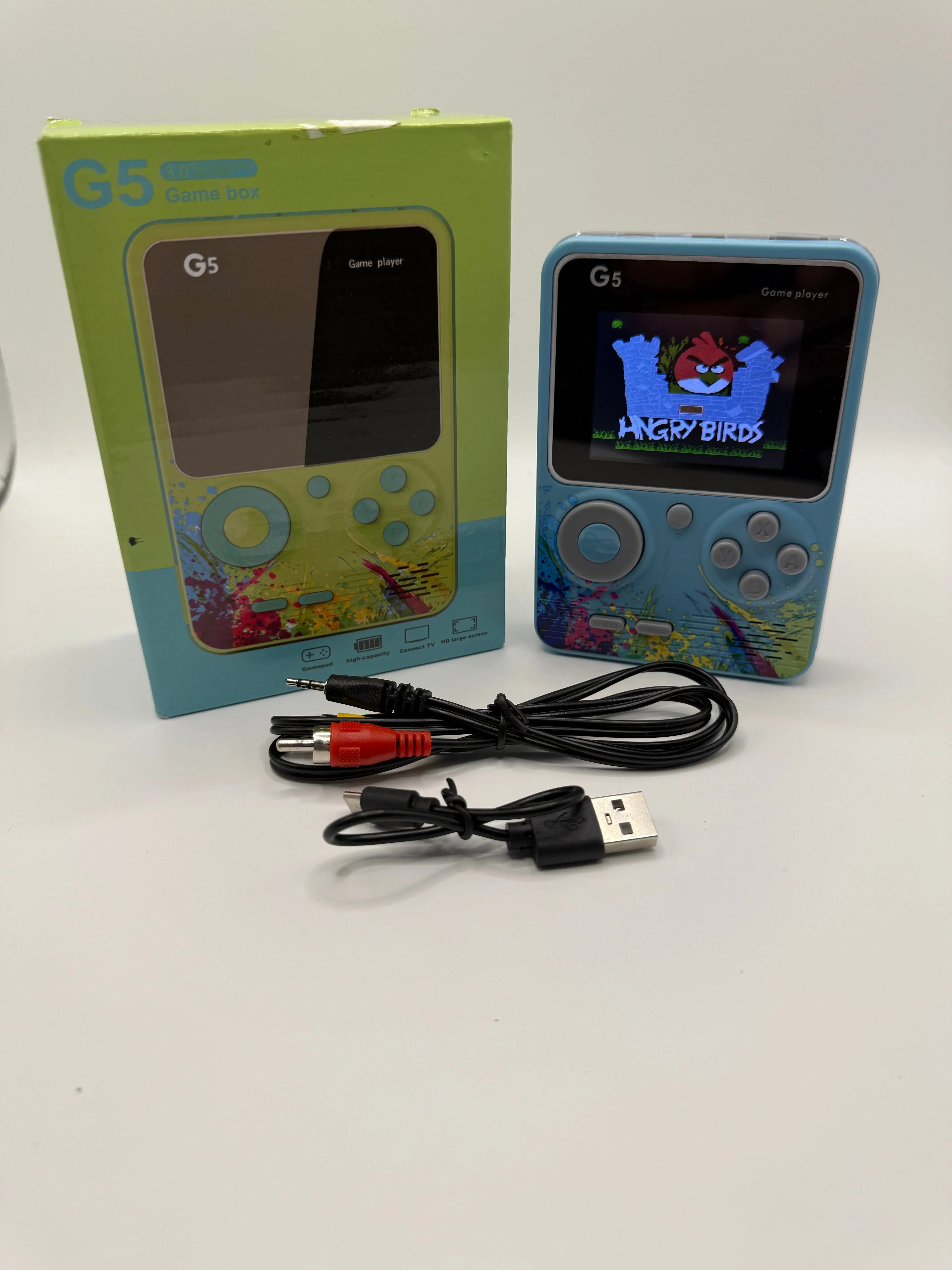 G5 Retro Portable Handheld Game Console with 3.0-Inch Screen