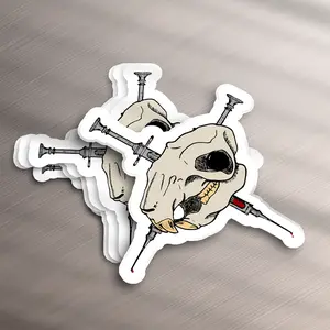 Lab Rat Vinyl Sticker