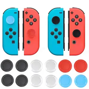 3D Analog Thumb Grip Caps For Nintendo Switch/OLED/Lite Joy-Con Controller Joystick Replacement Cover Button for NS Accessories