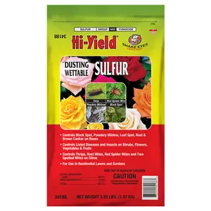 Micronized Sulfur Dust | Natural Fungicide & Pest Control for Gardens & Plants