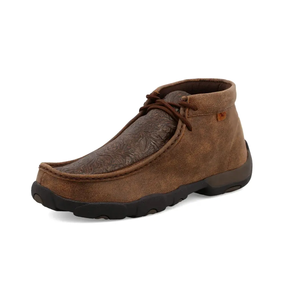 Chukka Driving Moc BROWN/ BROWN PRINT
