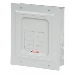 212 MAIN Eaton BR816L125FDP 8-Circuit 125A Capacity Main Lug Loadcenter, Home Indoor Use Circuit Panel with Flush Cover for Installation