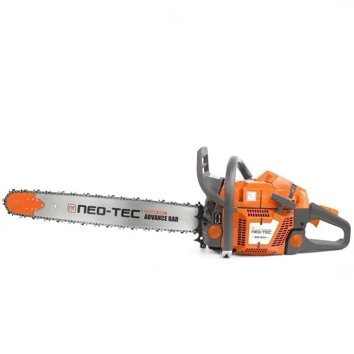 NEOTEC NH865 65cc Gasoline Chainsaw with 24 Inch  Advance Bar and Chain 3.4KW 4.6HP for Professional Wood  Work Gas Cut Saw
