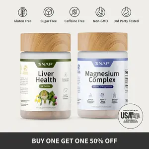 Snap Supplements - Liver Health + Magnesium Complex - Liver Function & Recovery Bundle