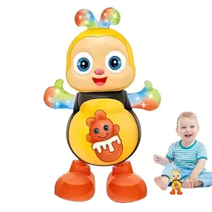 Dancing Bee Electric Toys Musical Toys Electronic Cartoon Bee Preschool Learning Toys Educational Toys Interactive