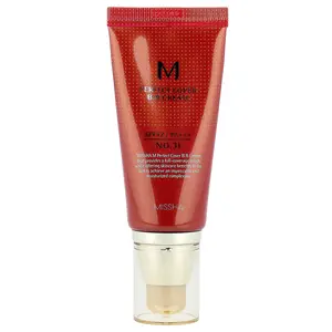 Missha M Perfect Cover B.B Cream, SPF 42 PA+++, No. 31 Golden Beige, 1.69 fl oz (50 ml)