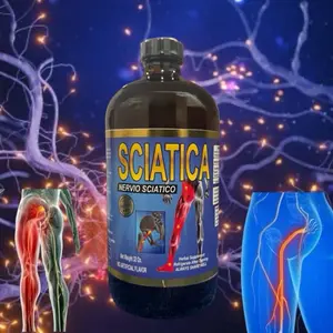 Sciatica Tratamiento bebible Natural Extract for Nerve Health - Healthcare Supplement Vitamin Dietary Edible Fitness Bathroom Muscle