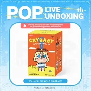[LIVE UNBOXING] CRYBABY Vacation Mode On Series-Vinyl Plush Pendant Blind Box