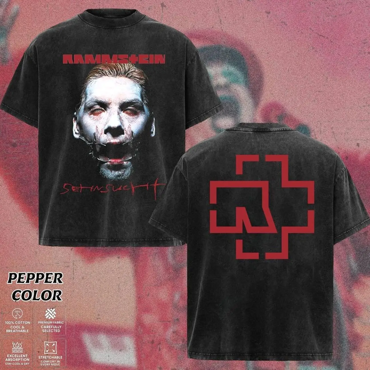 [COLLECTION] Rammstein Band T-Shirt Collection, Metal Graphic Tee, Dark Gothic Style Shirt, Heavy Music Inspired Merch, Vintage Band Tee, Alternative Apparel for Men & Women 985