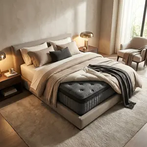 Ultra Soft Memory Foam Mattress - Deep, Cloud-Like All-Night Comfort for Improved Sleep Quality