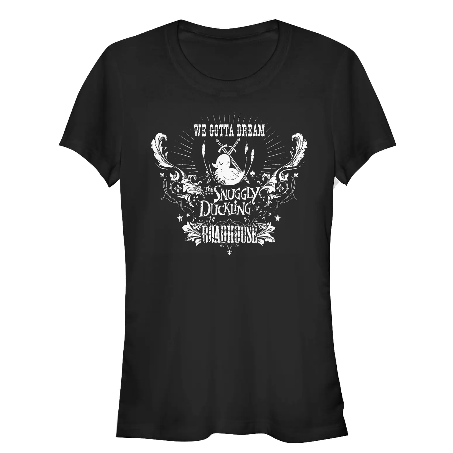 Women's Short-Sleeve Round Neck Fashion Graphic Printed Ralph Breaks the Internet Rapunzel Comfy T-Shirt - Stylish Casual Top for Juniors, Shortsleeve, Style