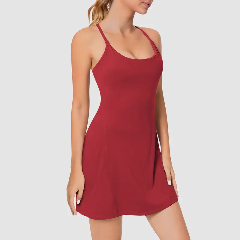 open lace back dress Nike Womens Team Victory Dress Maroon M main image 1