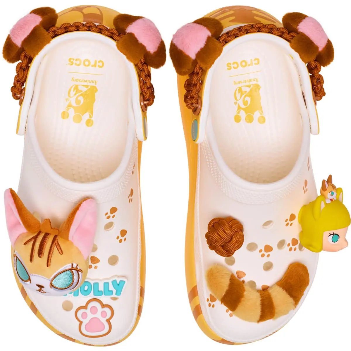 Crocs POP MART MOLLY Crush Platform Clogs Crocs POP MART MOLLY Crush Platform Clogs