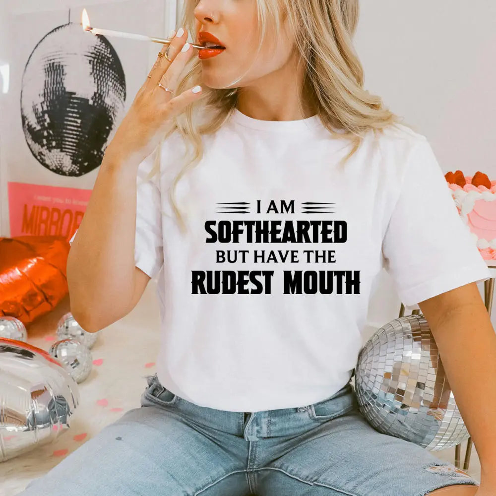 I Am Softhearted, Soft Hearted T-Shirt, Empathy Shirt, Emotionally Open T-Shirt, Gift for Sensitive People, Unisex Soft Hearted Tee, Comfortable T-Shirt, Softhearted Person Gift, Positive Vibes T-Shirt