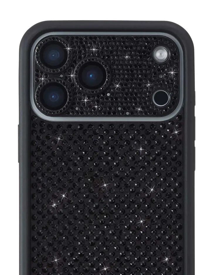 Wildflower Cases Black Camera Bling Cover - Camera Accessories, Lens Protection, Anti-Scratch Cover