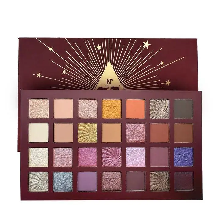 FARMASI No. 75 Anniversary Eyeshadow Palette - 28 Timeless Sophisticated Shades with Satin Finish for Everyday Use & High Impact Looks