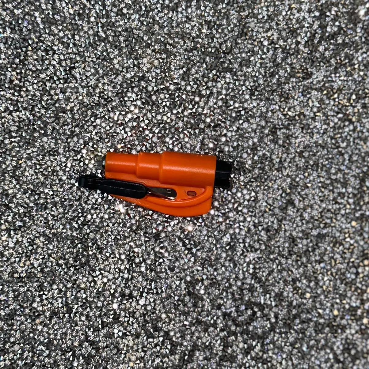 Plastic Escape Hammer Keychain