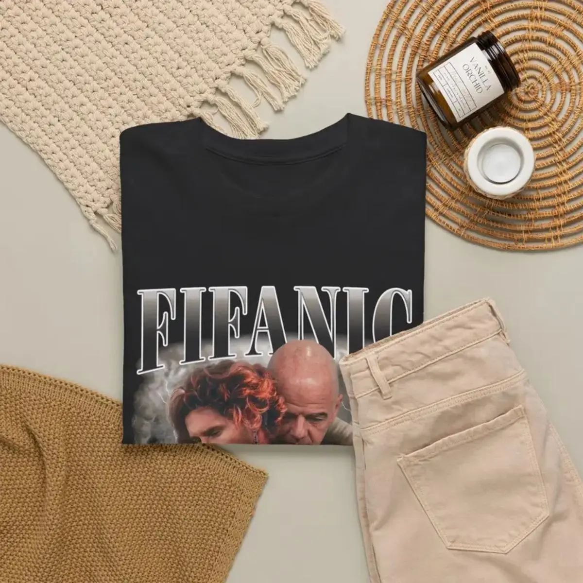 Son Of Fifanic Funny Shirt, Graphic Meme Shirt, Foodball Fans Gift