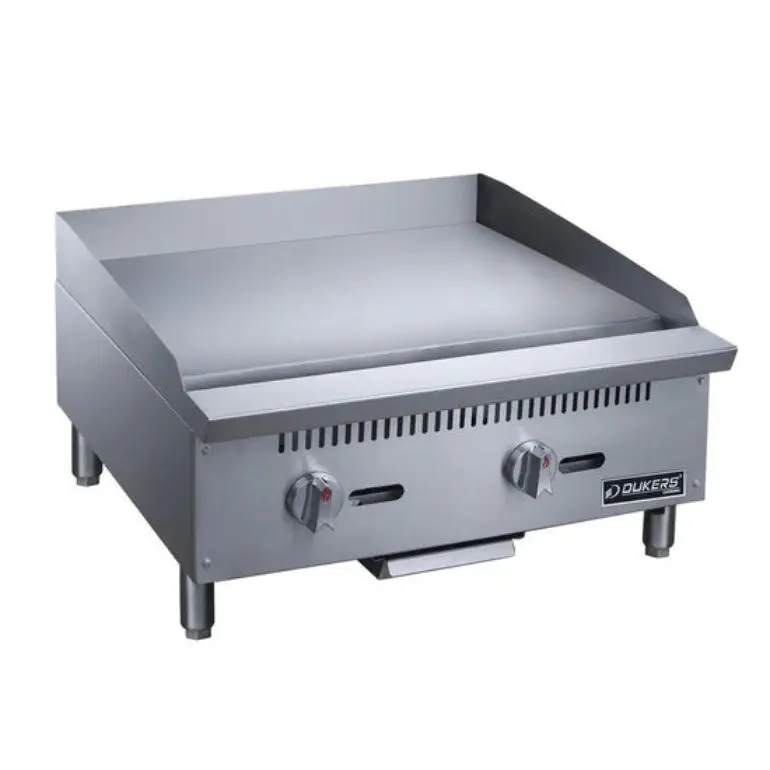Dukers DCGMA24 24" Griddle - 2 Burners