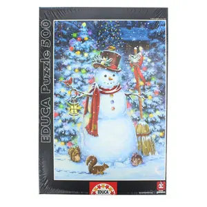 Snowman 500 Piece Jigsaw Puzzle