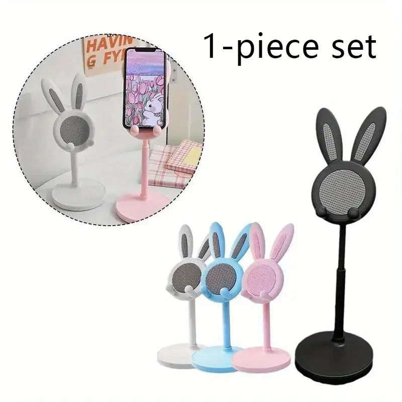 Cute Multifunction Desk Stretch Mobile Phone Holder Cell Phone Stand For iPhone iPad Tablet Flexible Desktop Adjustable Smartphone Accessories