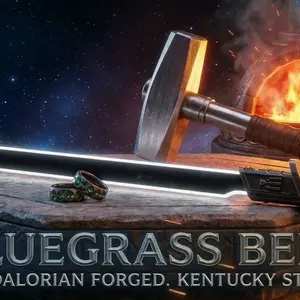 Tungsten Carbide Hammered ring