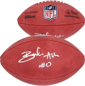 Braelon Allen New York Jets Autographed Full Color Duke Football - Fanatics Authentic Certified