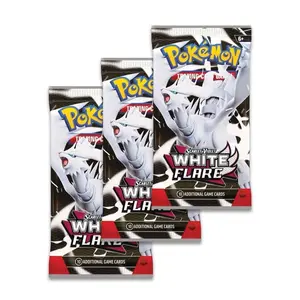 3x White Flare Booster Packs Pokemon