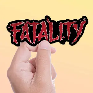 Fatality Funny Gaming Sticker