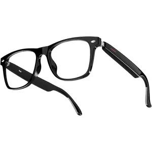 E13 AI   Glasses with 164 Languages Translator with Speaker Photochromic Lenses Open-Ear Audio for Men/Women Driving/Travel/Work (Traslation Glasses- E13-BLACK)