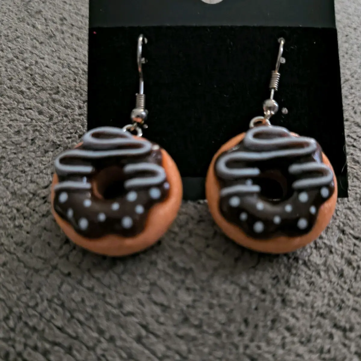donut earrings