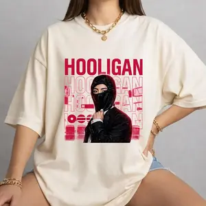 90s Kpop Unisex Tshirt, First Time Hooligan Sweatshirt, Kpop Music Hoodie, Gift For Fan, Unisex Sweater Pullover Tee
