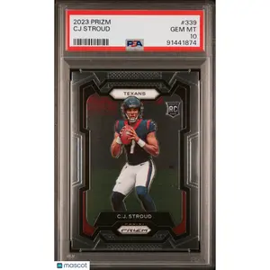 2023 Panini Prizm CJ Stroud Rookie #339 PSA 10 GEM MINT Houston Texans