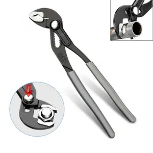 1PC Groove Joint Pliers 8 Inch with Fast Adjustable Pliers V-Jaw Tongue and Groove Pliers Wrench for Water Pump,Home Repair,Plumbing,Gripping,Nuts,Bolts,Pipe,Fittings,SummerVibes