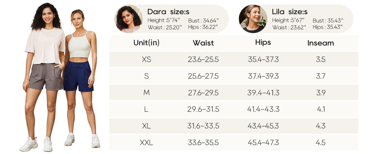 G4Free Shorts for Women Trendy High Waisted Casual Summer Shorts 2024 Athletic Shorts with Pockets Fit Outdoorfun