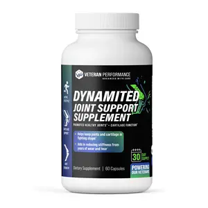 DYNAMITED Joint Support Supplement – Glucosamine, Chondroitin, Turmeric & MSM – Promotes Healthy Joints, Cartilage & Mobility – 1500mg Glucosamine – Natural Daily Formula