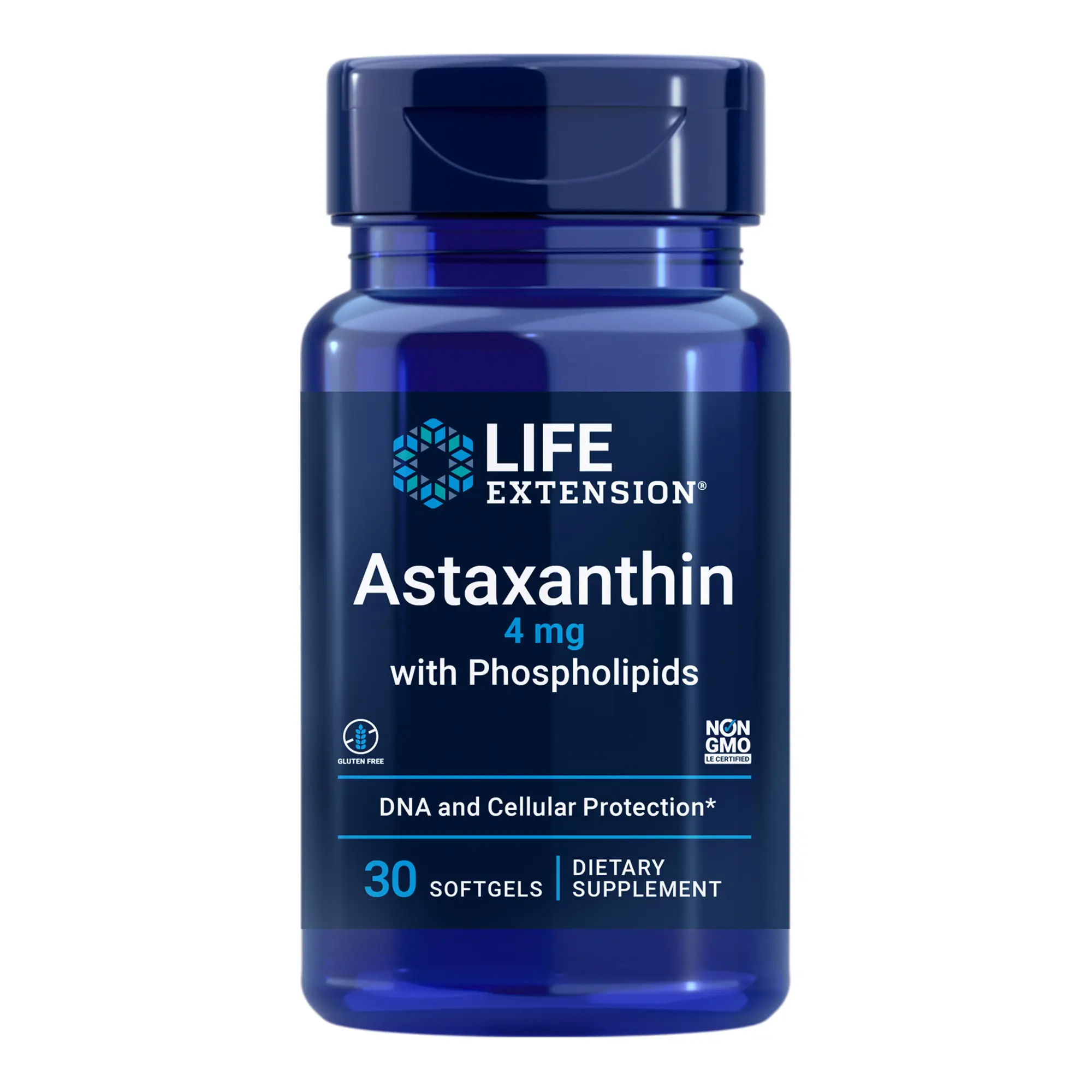 Life Extension Astaxanthin with Phospholipids 4 MG, 30 Softgels Life Extension Astaxanthin with Phospholipids 4 MG, 30 Softgels
