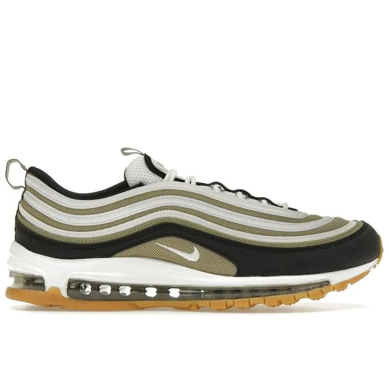 Nike Men's Air Max 97 Neutral Olive Gum Running Shoes, from StockX