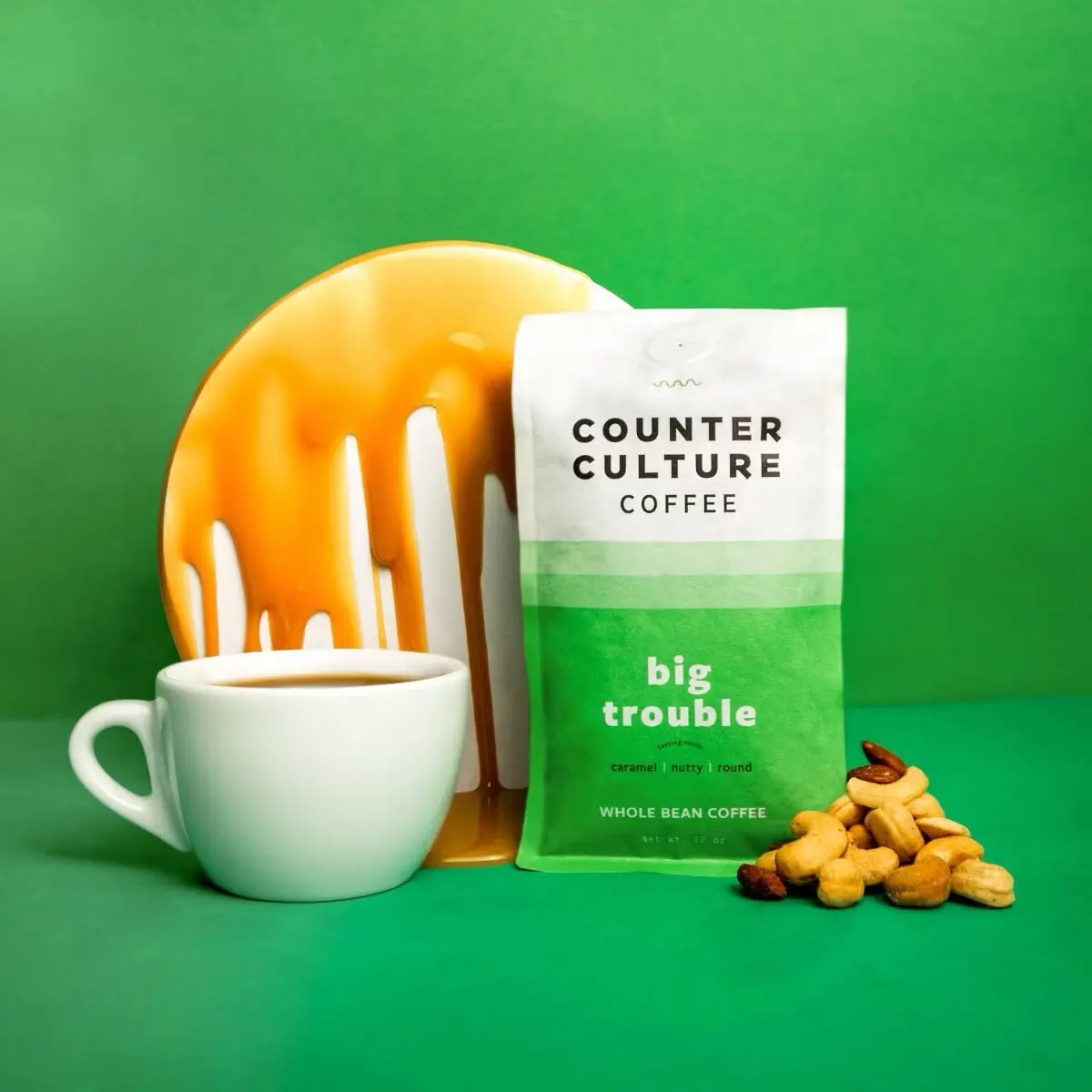 Counter Culture Coffee Big Trouble Balanced Medium Roast Whole Bean Coffee Beans - 12oz, Loved Around the World, Suitable for Any Brew Method