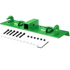 Garvee Tractor  Bucket Grab Hooks,Heavy Duty Bolt On Compact Tractor Bucket Hooks 2" Receiver Compatible with  1025R 2320 2520 2720 2025R 2032R 2038R 3032E 4010 4100 4110 4115 (4100Z)