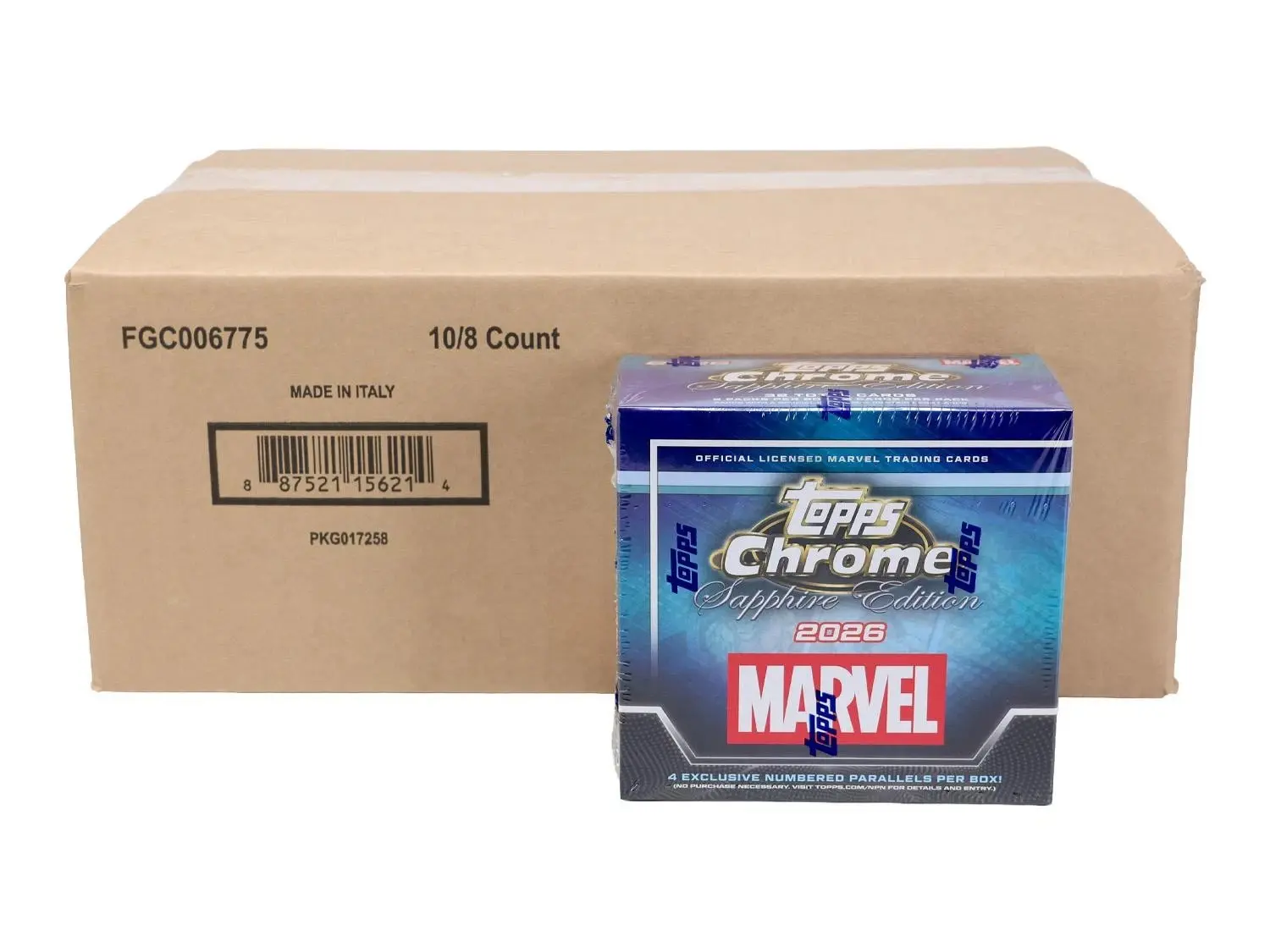 SBB-J0010 2026 Marvel Chrome Sapphire FULL CASE Pick Your Character (10 BOXES)